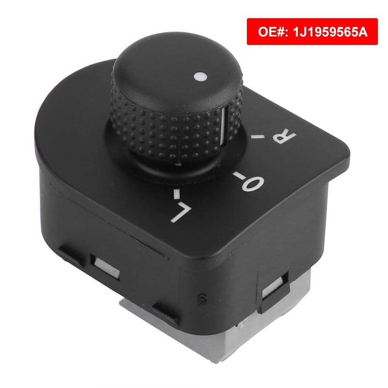 Aramox Power Mirror Switch, Side Mirror Switch Control Knob Button for for for 98-06 1J1959565A - Image 4